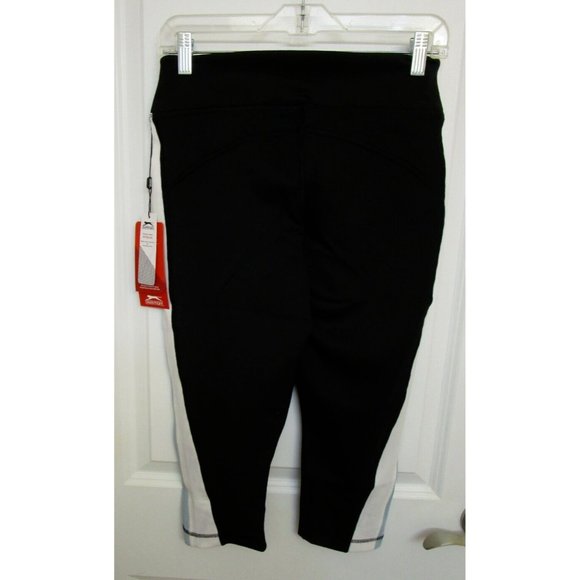 Slazenger Ladies' Sports Performance Short Leggings - NWT Light Blue - LARGE - Picture 4 of 12